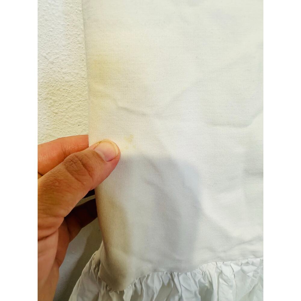 RUE SOPHIE Women's Off White Square Neckline Flowy Skirt Midi Dress Size XS - Picture 9 of 15